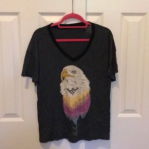 Wild fox eagle tee